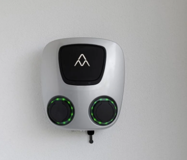 Charge Amps Aura 2x22 kW, 3F, 32A, Type2, Wifi