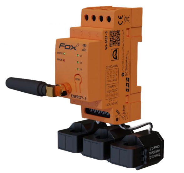 Wifi-MEF-3-100A elektros energijos skaitiklis