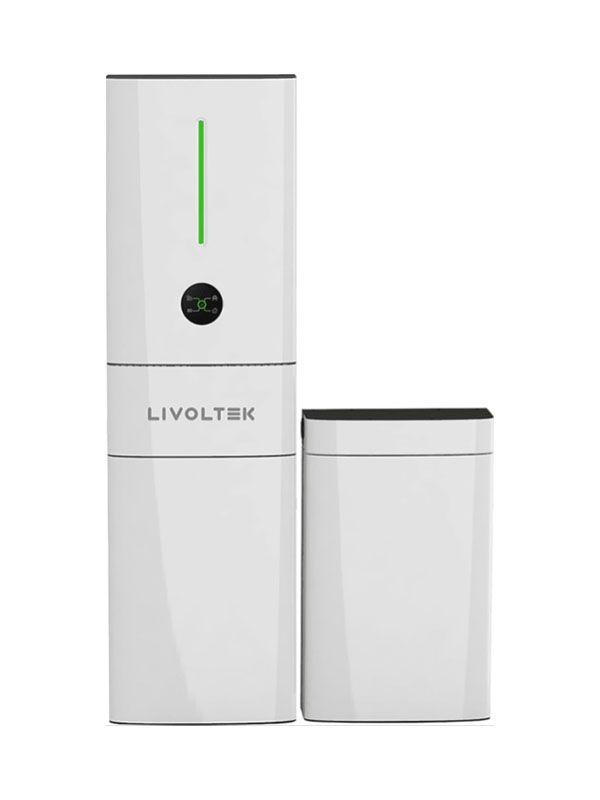 Livoltek 5 kW hibridinis inverteris, 10 kWh ličio geležies fosfato kaupiklis